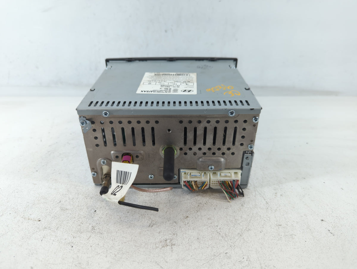 2011-2011 Hyundai Sonata Am Fm Cd Player Radio Receiver 674127 - Oemusedautoparts1.com