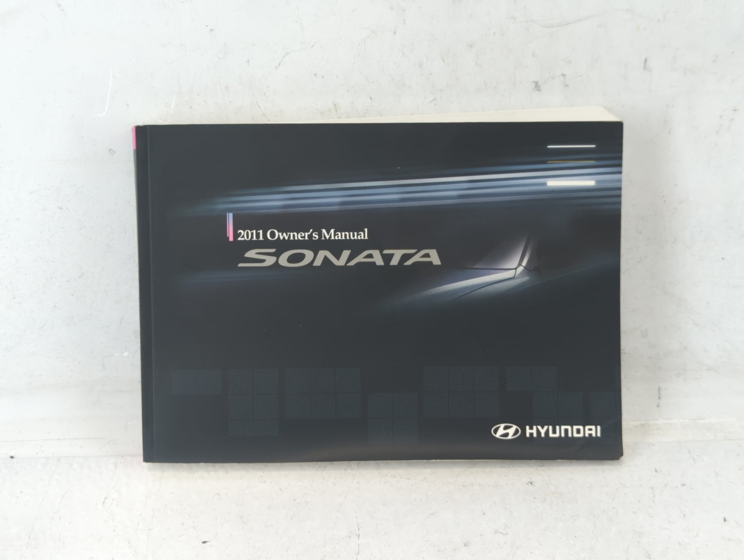 2011 Hyundai Sonata Owners Manual Book Guide P/N:A3S0-EU14J OEM Used Auto Parts - Oemusedautoparts1.com