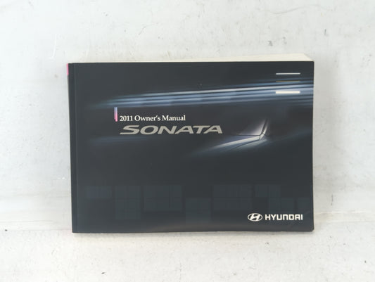 2011 Hyundai Sonata Owners Manual Book Guide P/N:A3S0-EU14J OEM Used Auto Parts - Oemusedautoparts1.com