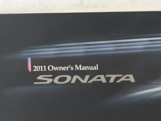2011 Hyundai Sonata Owners Manual Book Guide P/N:A3S0-EU14J OEM Used Auto Parts