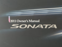 2011 Hyundai Sonata Owners Manual Book Guide P/N:A3SO-EU05E OEM Used Auto Parts - Oemusedautoparts1.com