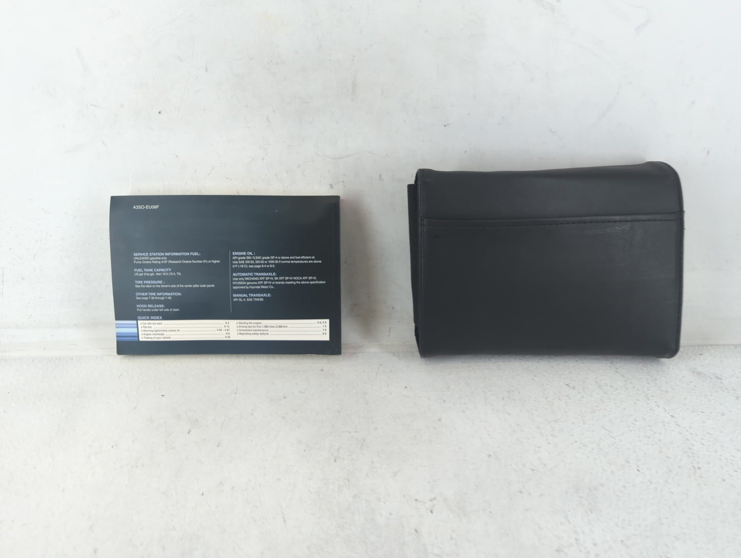 2011 Hyundai Sonata Owners Manual Book Guide P/N:A3SO-EU06F OEM Used Auto Parts - Oemusedautoparts1.com