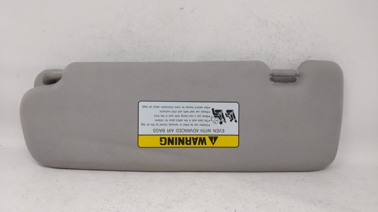 2011 Hyundai Sonata Sun Visor Shade Replacement Passenger Right Mirror Fits OEM Used Auto Parts - Oemusedautoparts1.com