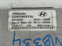 2011 Hyundai Sonata PCM Engine Control Computer ECU ECM PCU OEM P/N:39111-2G666 39101-2G666 Fits OEM Used Auto Parts - Oemus