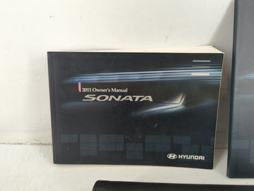 2011 Hyundai Sonata Owners Manual Book Guide P/N:A3SO-AU0NH OEM Used Auto Parts