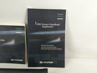 2011 Hyundai Sonata Owners Manual Book Guide P/N:A3SO-AU0NH OEM Used Auto Parts - Oemusedautoparts1.com