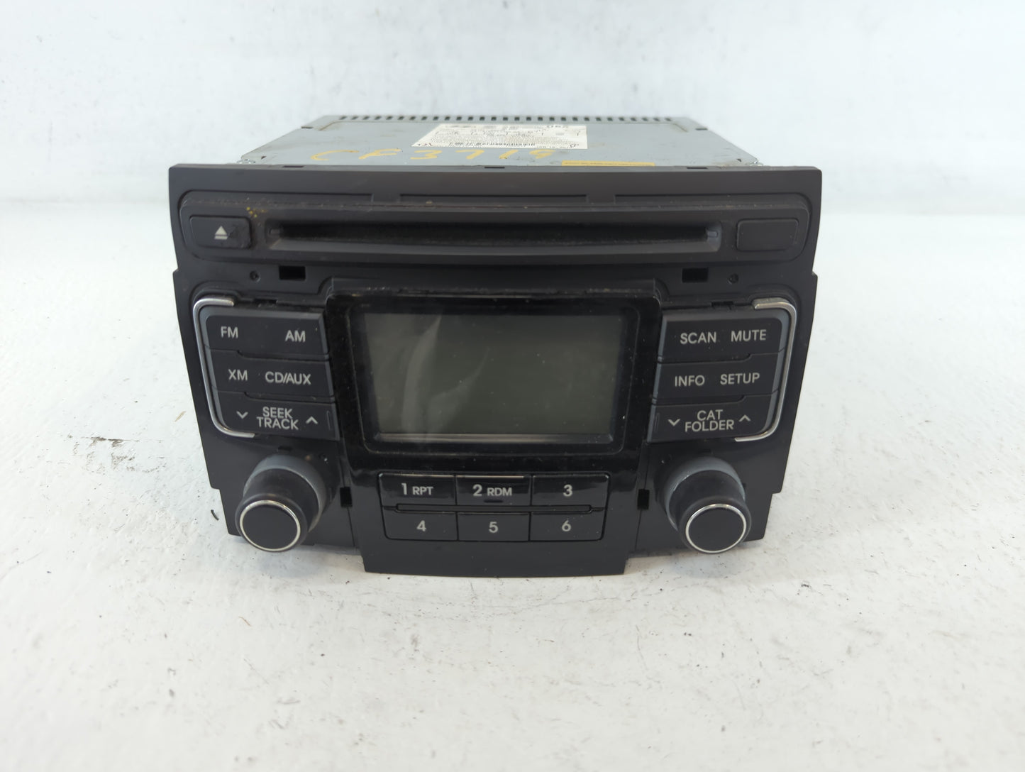 2011-2011 Hyundai Sonata Am Fm Cd Player Radio Receiver - Oemusedautoparts1.com