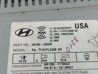2011-2011 Hyundai Sonata Am Fm Cd Player Radio Receiver - Oemusedautoparts1.com