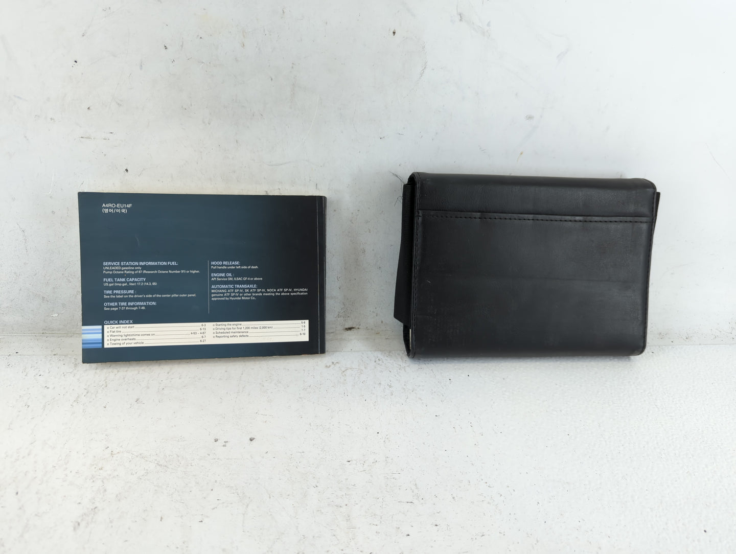 2011 Hyundai Sonata Owners Manual Book Guide P/N:A4RO-EU14F OEM Used Auto Parts - Oemusedautoparts1.com