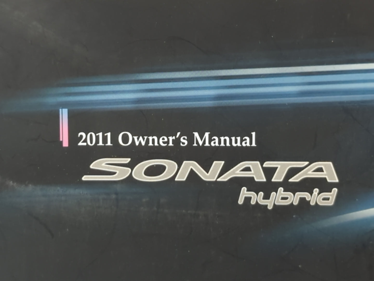 2011 Hyundai Sonata Owners Manual Book Guide P/N:A4RO-EU14F OEM Used Auto Parts - Oemusedautoparts1.com