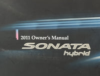 2011 Hyundai Sonata Owners Manual Book Guide P/N:A4RO-EU14F OEM Used Auto Parts - Oemusedautoparts1.com