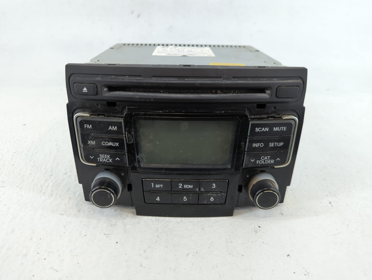 2011-2011 Hyundai Sonata Am Fm Cd Player Radio Receiver 720098 - Oemusedautoparts1.com