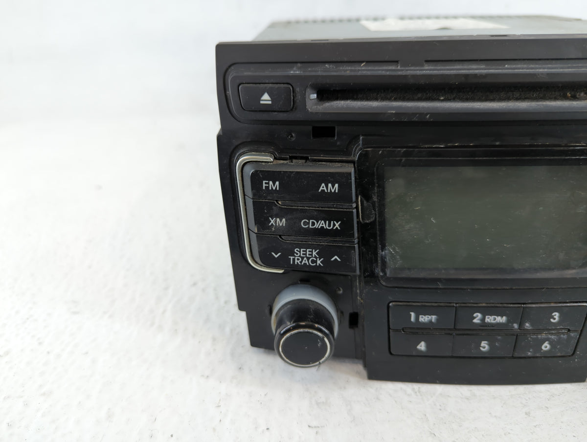 2011-2011 Hyundai Sonata Am Fm Cd Player Radio Receiver 720098 - Oemusedautoparts1.com