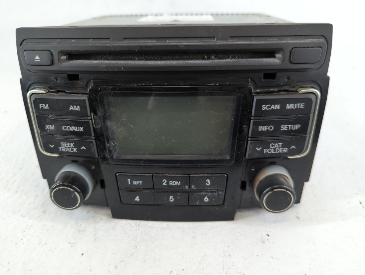 2011-2011 Hyundai Sonata Am Fm Cd Player Radio Receiver 720098 - Oemusedautoparts1.com