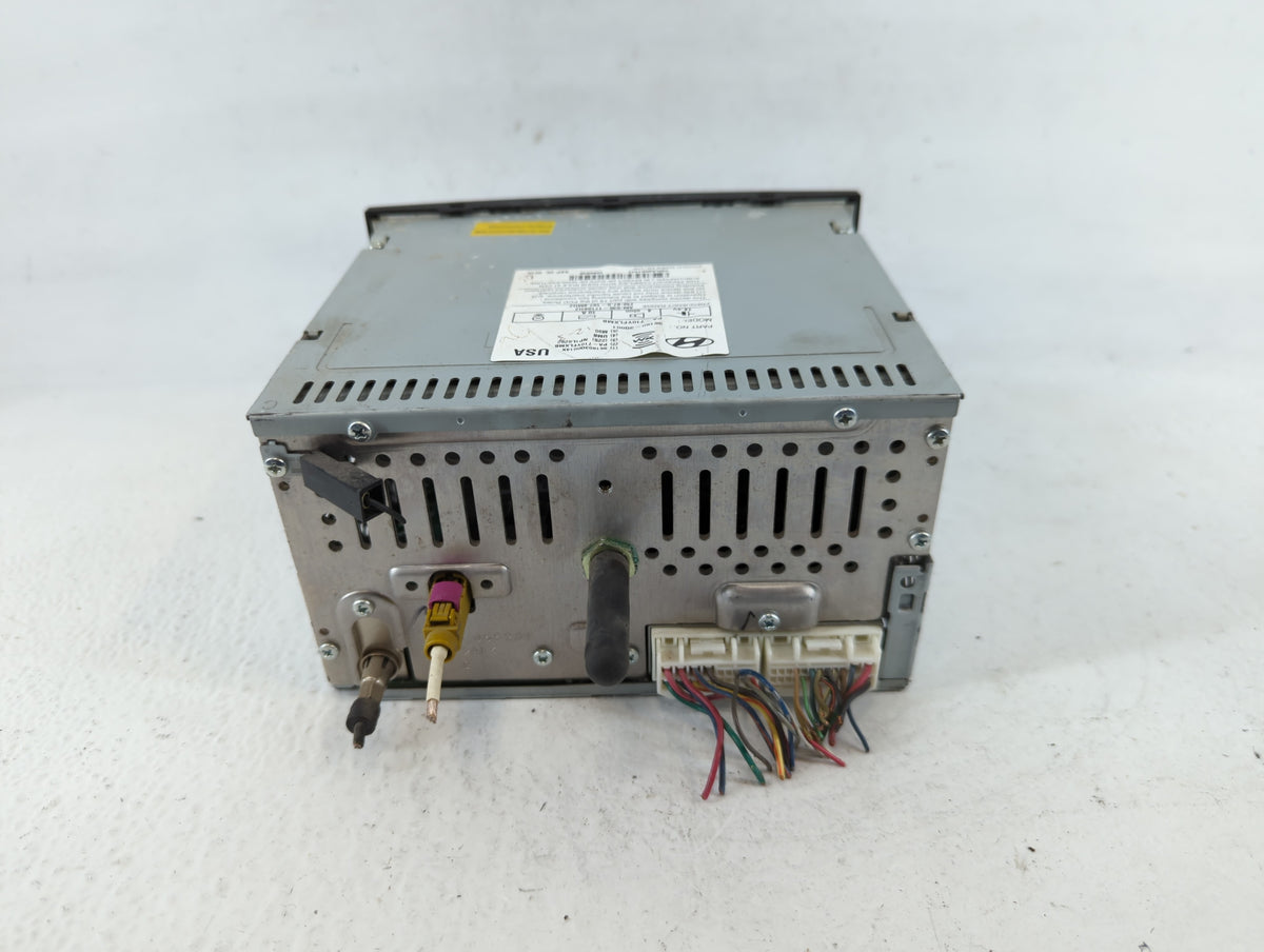 2011-2011 Hyundai Sonata Am Fm Cd Player Radio Receiver 720098 - Oemusedautoparts1.com