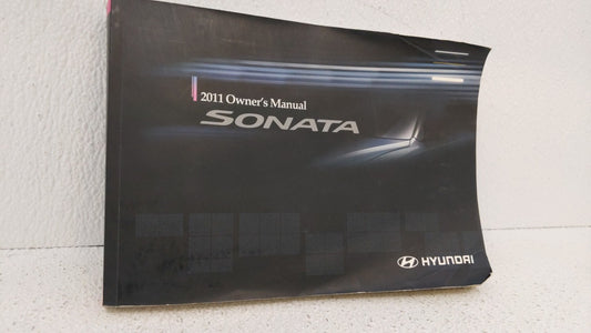 2011 Hyundai Sonata Owners Manual Book Guide OEM Used Auto Parts