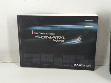 2011 Hyundai Sonata Owners Manual Book Guide P/N:A4RO-EU11B OEM Used Auto Parts