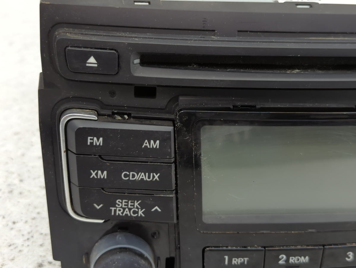 2011-2011 Hyundai Sonata Am Fm Cd Player Radio Receiver 725752 - Oemusedautoparts1.com