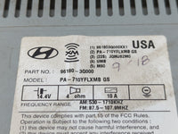 2011-2011 Hyundai Sonata Am Fm Cd Player Radio Receiver - Oemusedautoparts1.com