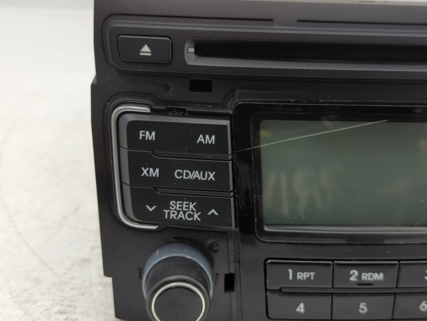 2011 Hyundai Sonata Radio AM FM Cd Player Receiver Replacement P/N:96180-3Q0014X Fits OEM Used Auto Parts - Oemusedautoparts