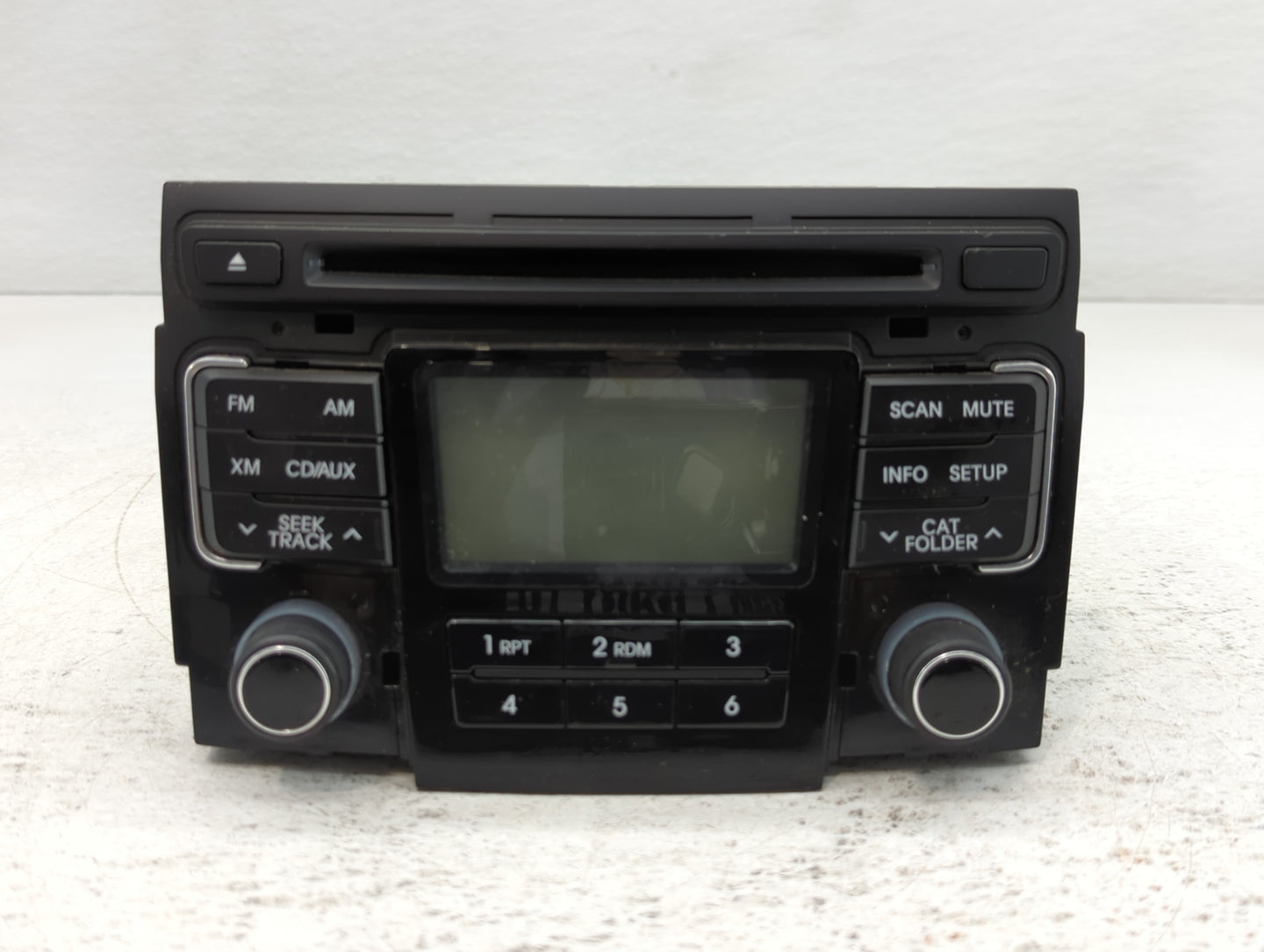 2011 Hyundai Sonata Radio AM FM Cd Player Receiver Replacement P/N:96180-3Q0014X Fits OEM Used Auto Parts - Oemusedautoparts