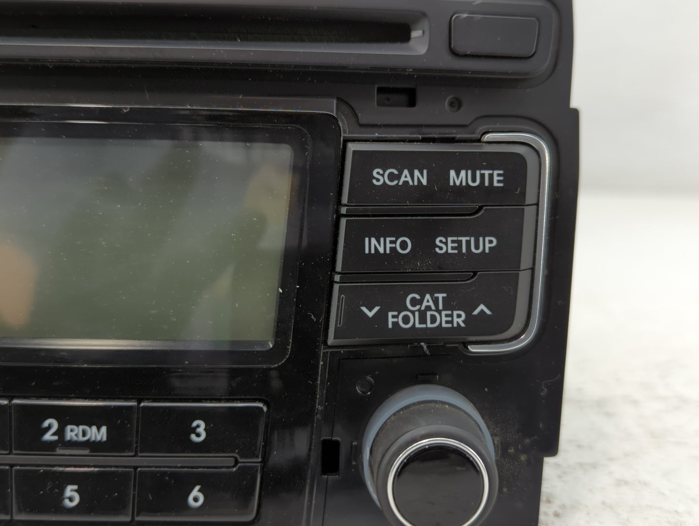 2011 Hyundai Sonata Radio AM FM Cd Player Receiver Replacement P/N:96180-3Q0014X Fits OEM Used Auto Parts - Oemusedautoparts