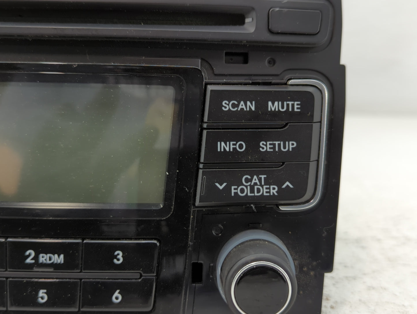 2011 Hyundai Sonata Radio AM FM Cd Player Receiver Replacement P/N:96180-3Q0014X Fits OEM Used Auto Parts - Oemusedautoparts