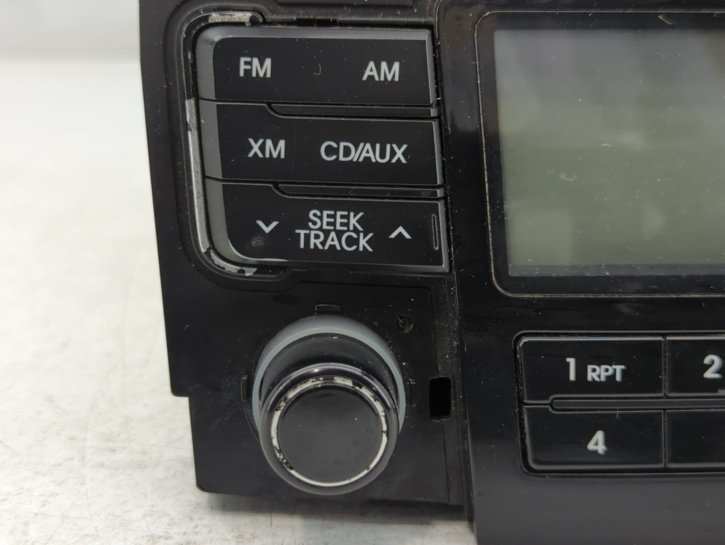 2011 Hyundai Sonata Radio AM FM Cd Player Receiver Replacement P/N:96180-3Q000 Fits OEM Used Auto Parts - Oemusedautoparts1.