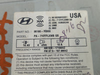 2011 Hyundai Sonata Radio AM FM Cd Player Receiver Replacement P/N:96180-3Q000 Fits OEM Used Auto Parts - Oemusedautoparts1.