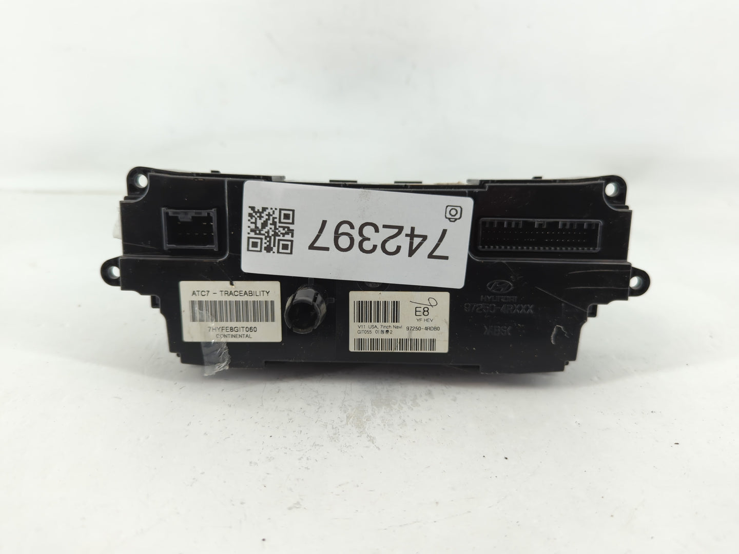 2011-2015 Hyundai Sonata Climate Control Module Temperature AC/Heater Replacement P/N:A2C53439999 Fits OEM Used Auto Parts -