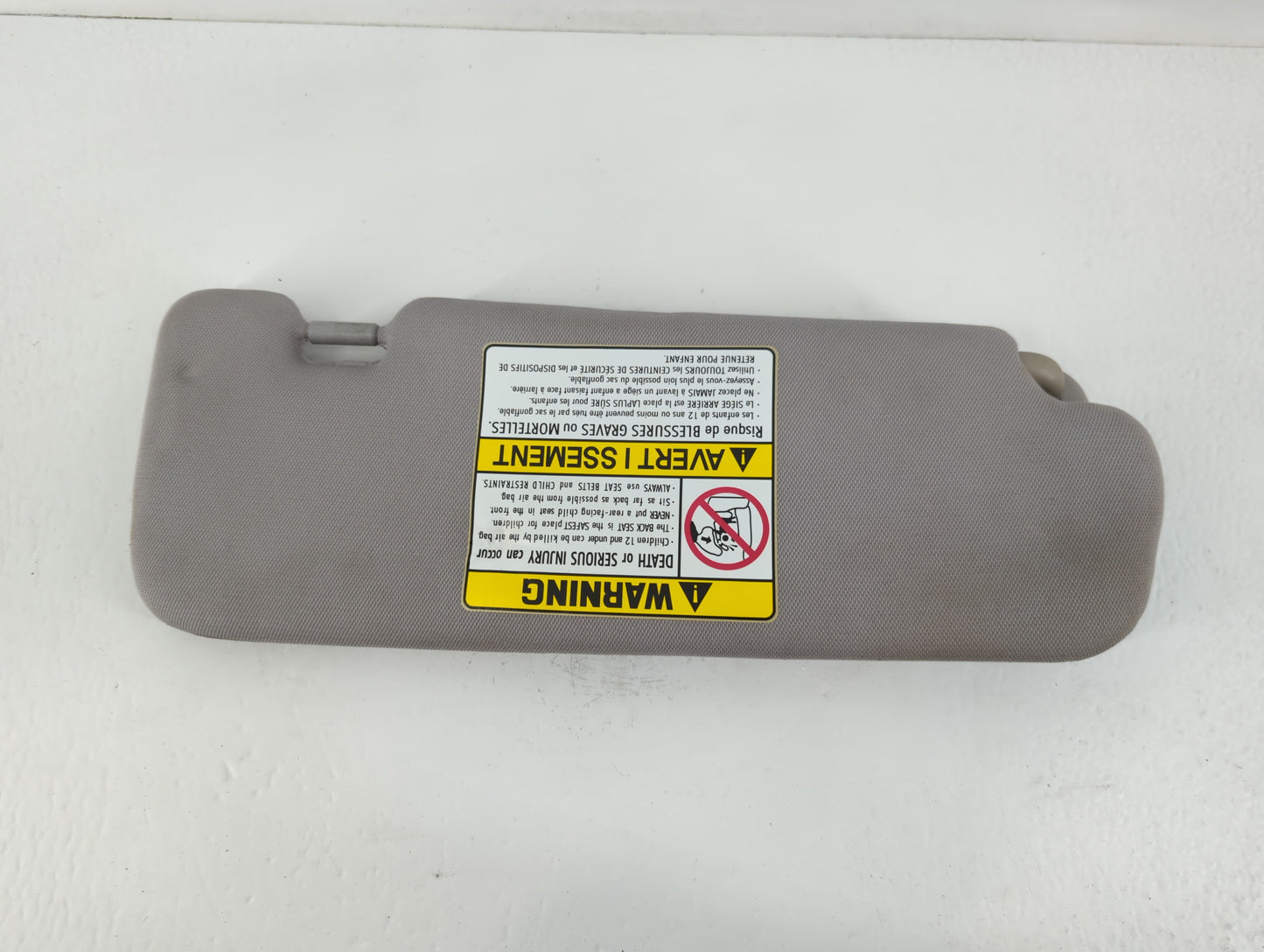 2011-2014 Hyundai Sonata Sun Visor Shade Replacement Driver Left Mirror Fits Fits 2011 2012 2013 2014 OEM Used Auto Parts - 