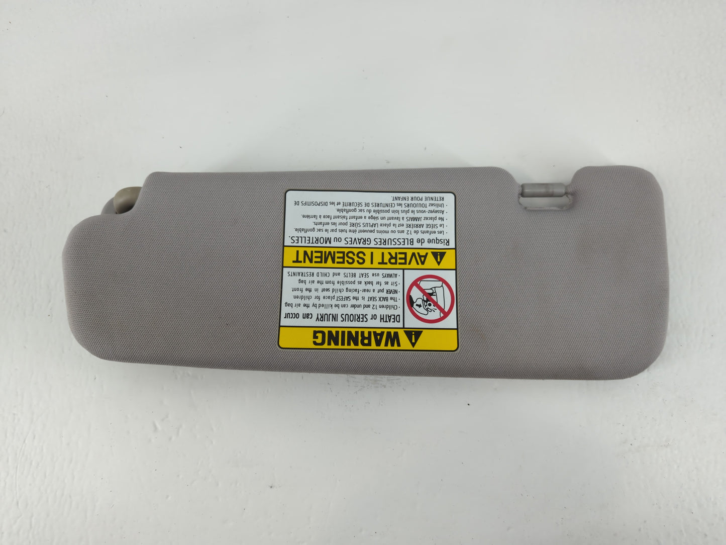 2011-2014 Hyundai Sonata Sun Visor Shade Replacement Passenger Right Mirror Fits Fits 2011 2012 2013 2014 OEM Used Auto Part