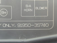 2011-2014 Hyundai Sonata Fusebox Fuse Box Panel Relay Module P/N:91950-3S740 Fits Fits 2011 2012 2013 2014 OEM Used Auto Par