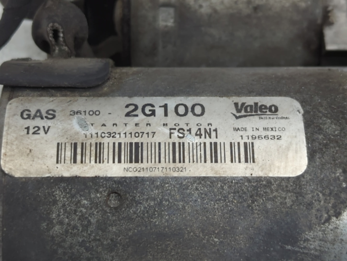 2008-2014 Hyundai Sonata Car Starter Motor Solenoid OEM P/N:36100-2G100 Fits Fits 2008 2009 2010 2011 2012 2013 2014 OEM Use