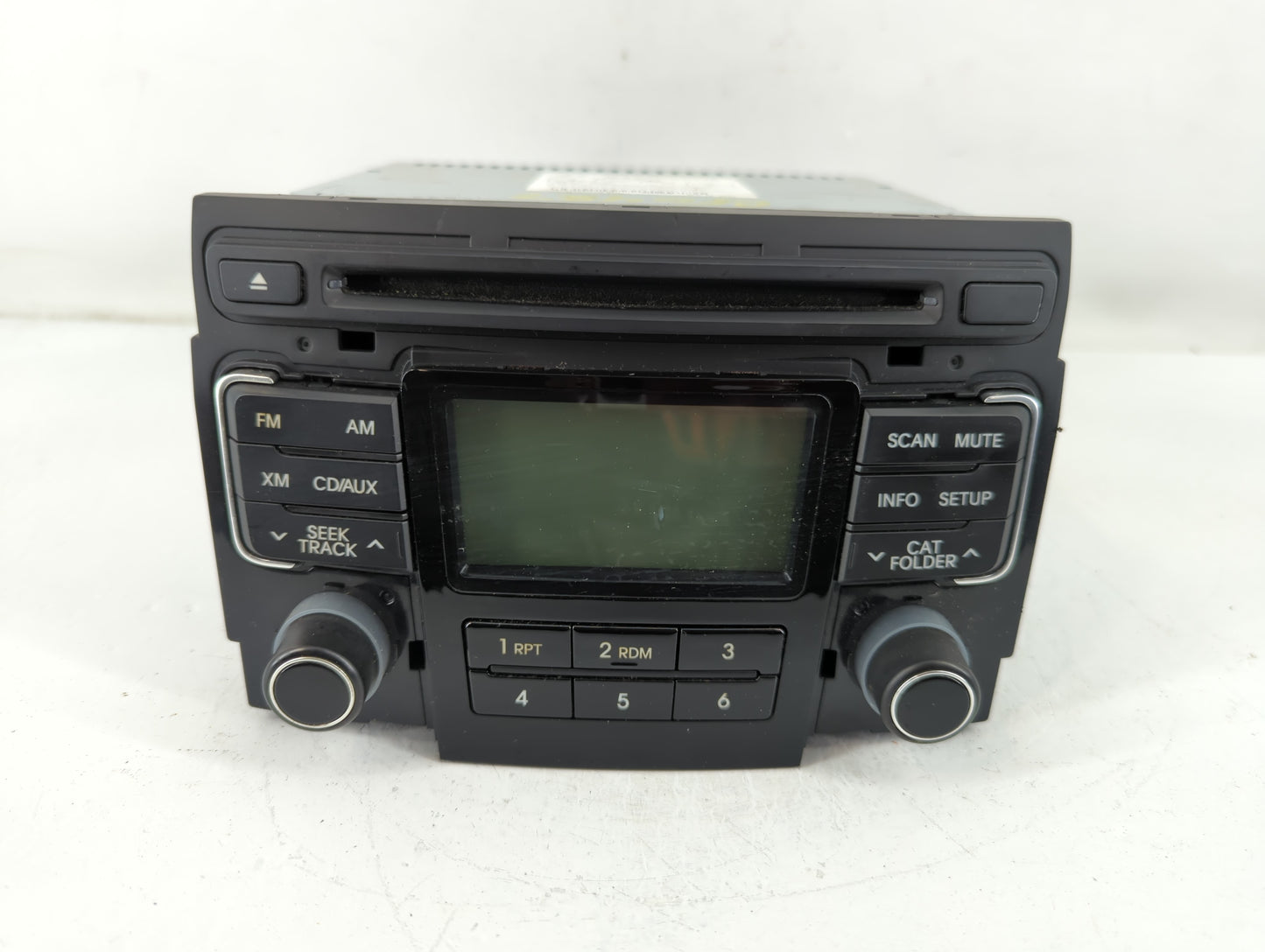 2011 Hyundai Sonata Radio AM FM Cd Player Receiver Replacement P/N:96180-3Q0014X Fits OEM Used Auto Parts - Oemusedautoparts