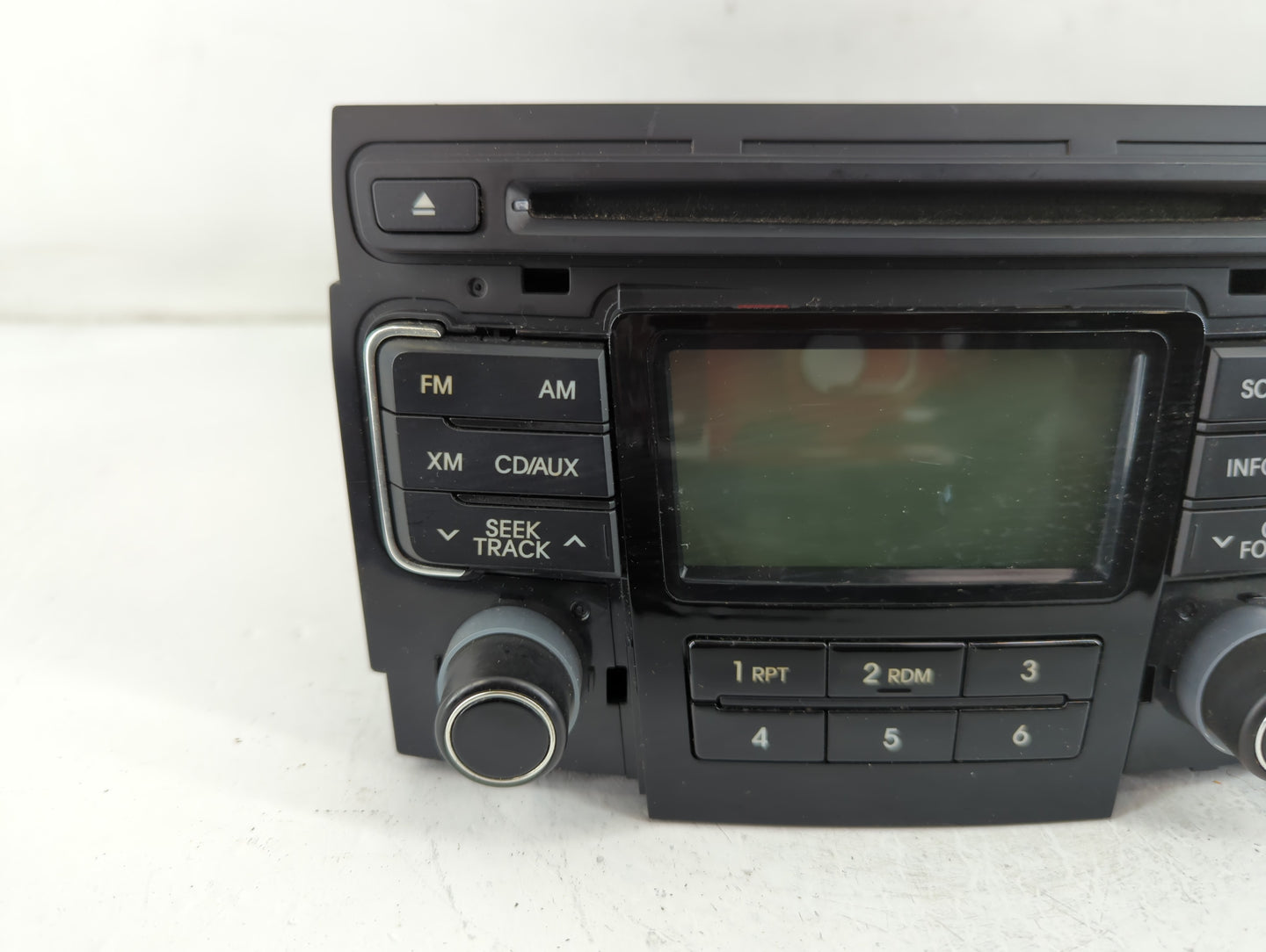 2011 Hyundai Sonata Radio AM FM Cd Player Receiver Replacement P/N:96180-3Q0014X Fits OEM Used Auto Parts - Oemusedautoparts