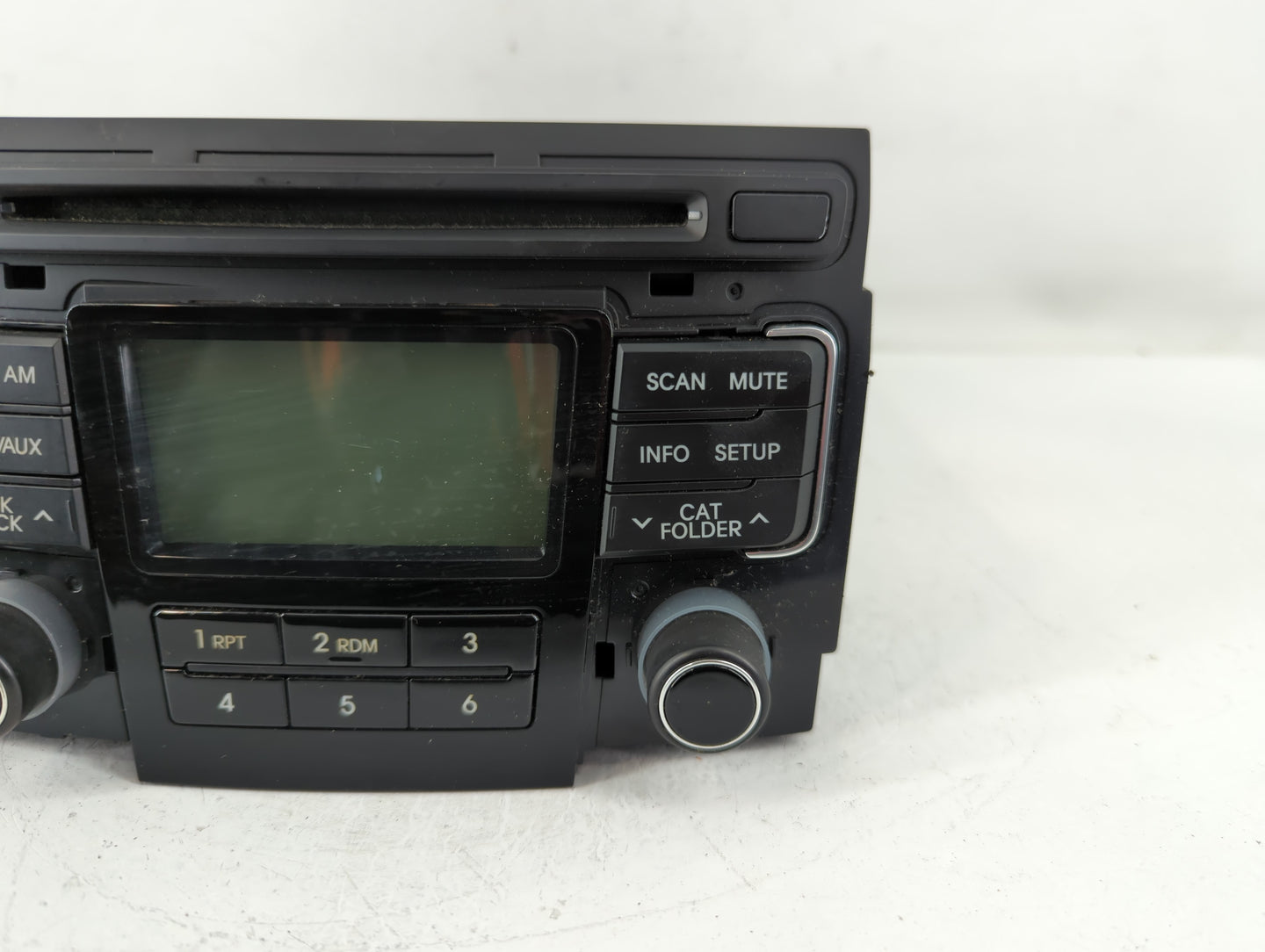 2011 Hyundai Sonata Radio AM FM Cd Player Receiver Replacement P/N:96180-3Q0014X Fits OEM Used Auto Parts - Oemusedautoparts
