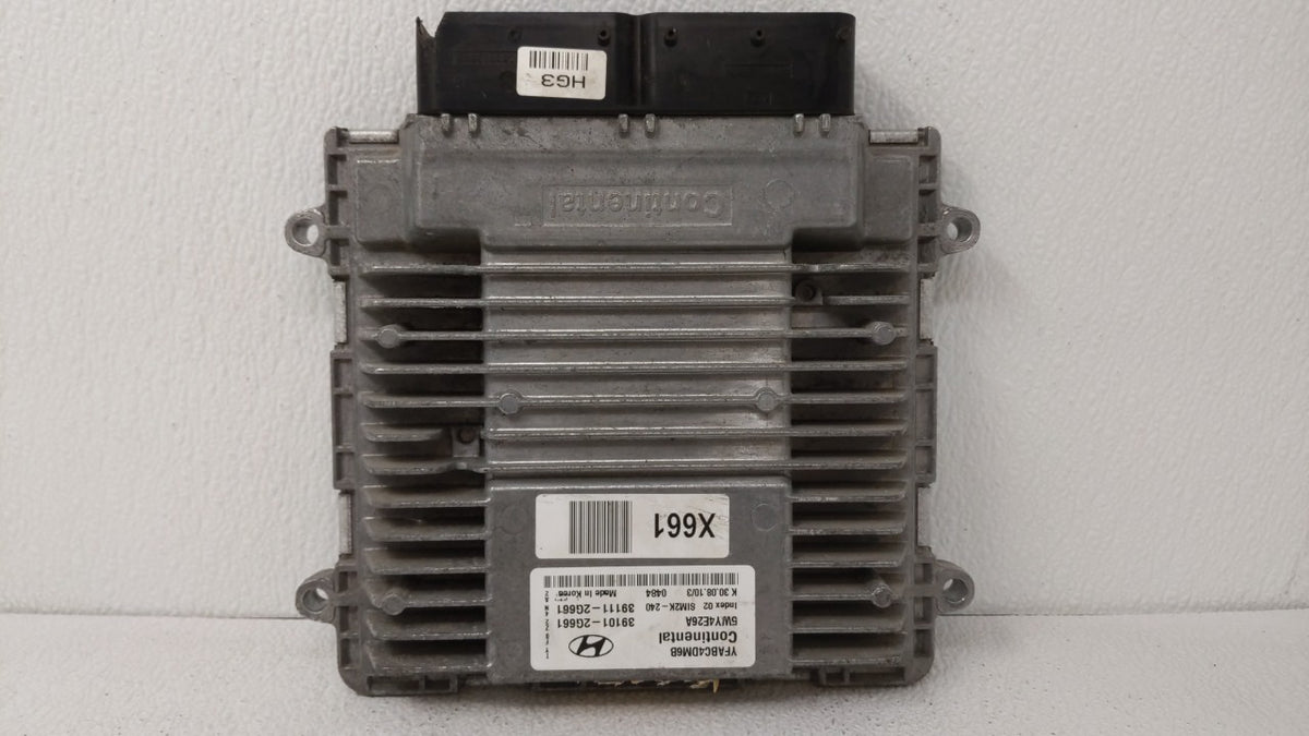 2011-2014 Hyundai Sonata PCM Engine Control Computer ECU ECM PCU OEM P/N:39101-2G661 39111-2G661 Fits 2011 2012 2013 2014 OE