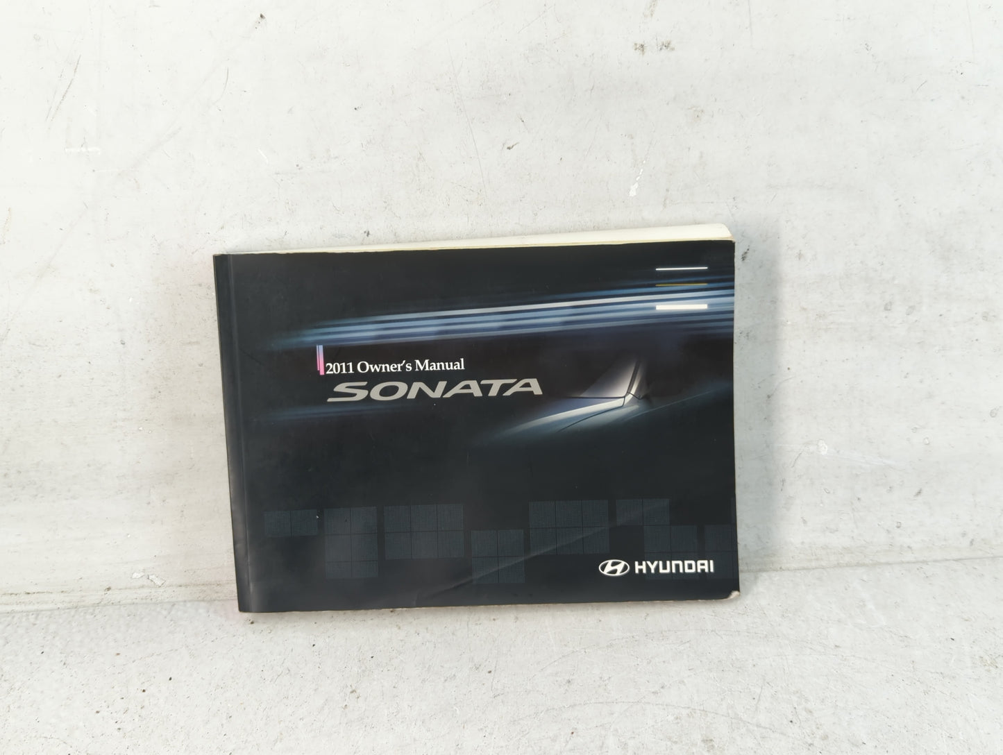 2011 Hyundai Sonata Owners Manual Book Guide P/N:A3S0-EU04D OEM Used Auto Parts - Oemusedautoparts1.com