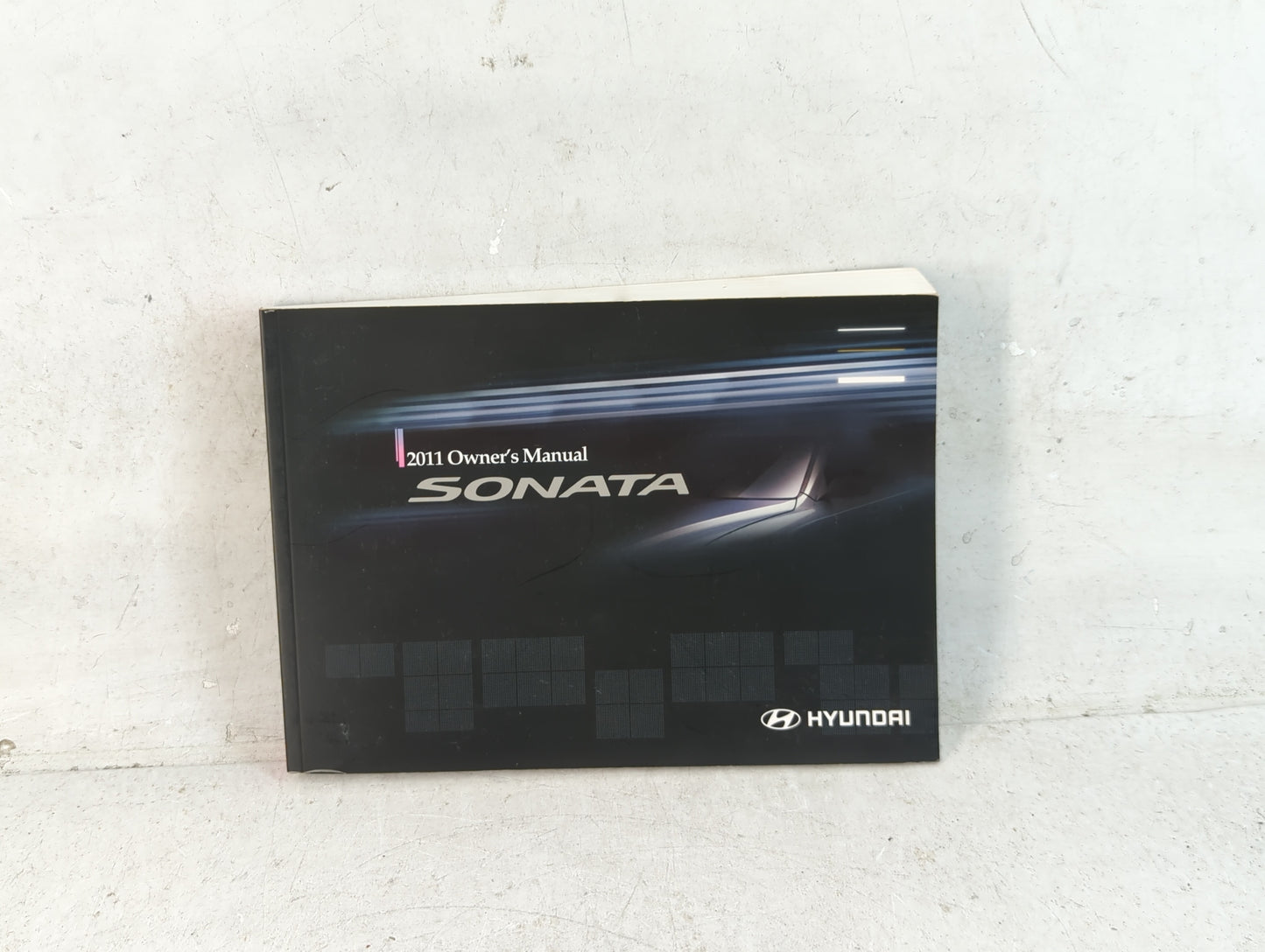 2011 Hyundai Sonata Owners Manual Book Guide P/N:A3SO-EU03A OEM Used Auto Parts - Oemusedautoparts1.com