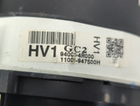 2011-2015 Hyundai Sonata Instrument Cluster Speedometer Gauges P/N:11001-947500H 94001-4R000 Fits Fits 2011 2012 2013 2014 2
