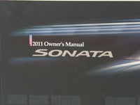 2011 Hyundai Sonata Owners Manual Book Guide P/N:A3SO-EU05E OEM Used Auto Parts - Oemusedautoparts1.com
