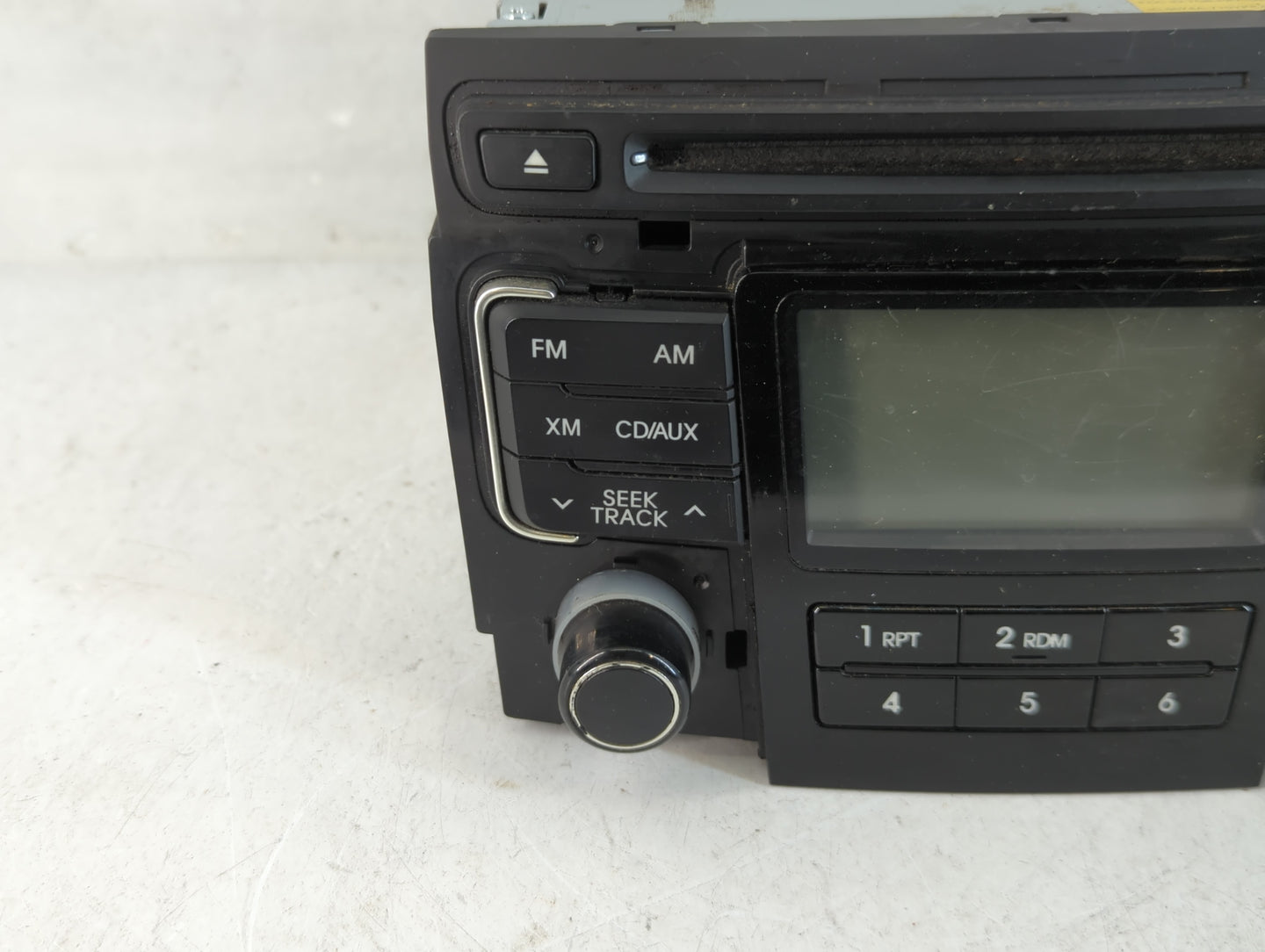 2011 Hyundai Sonata Radio AM FM Cd Player Receiver Replacement P/N:96180-3Q001 Fits OEM Used Auto Parts - Oemusedautoparts1.