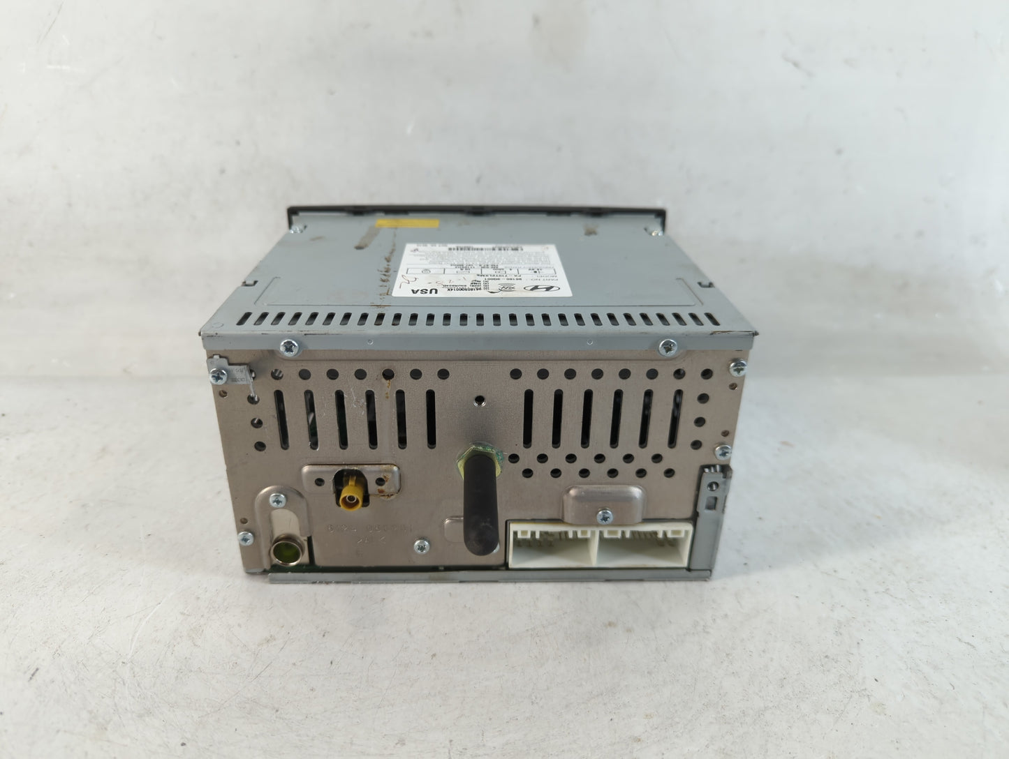 2011 Hyundai Sonata Radio AM FM Cd Player Receiver Replacement P/N:96180-3Q001 Fits OEM Used Auto Parts - Oemusedautoparts1.