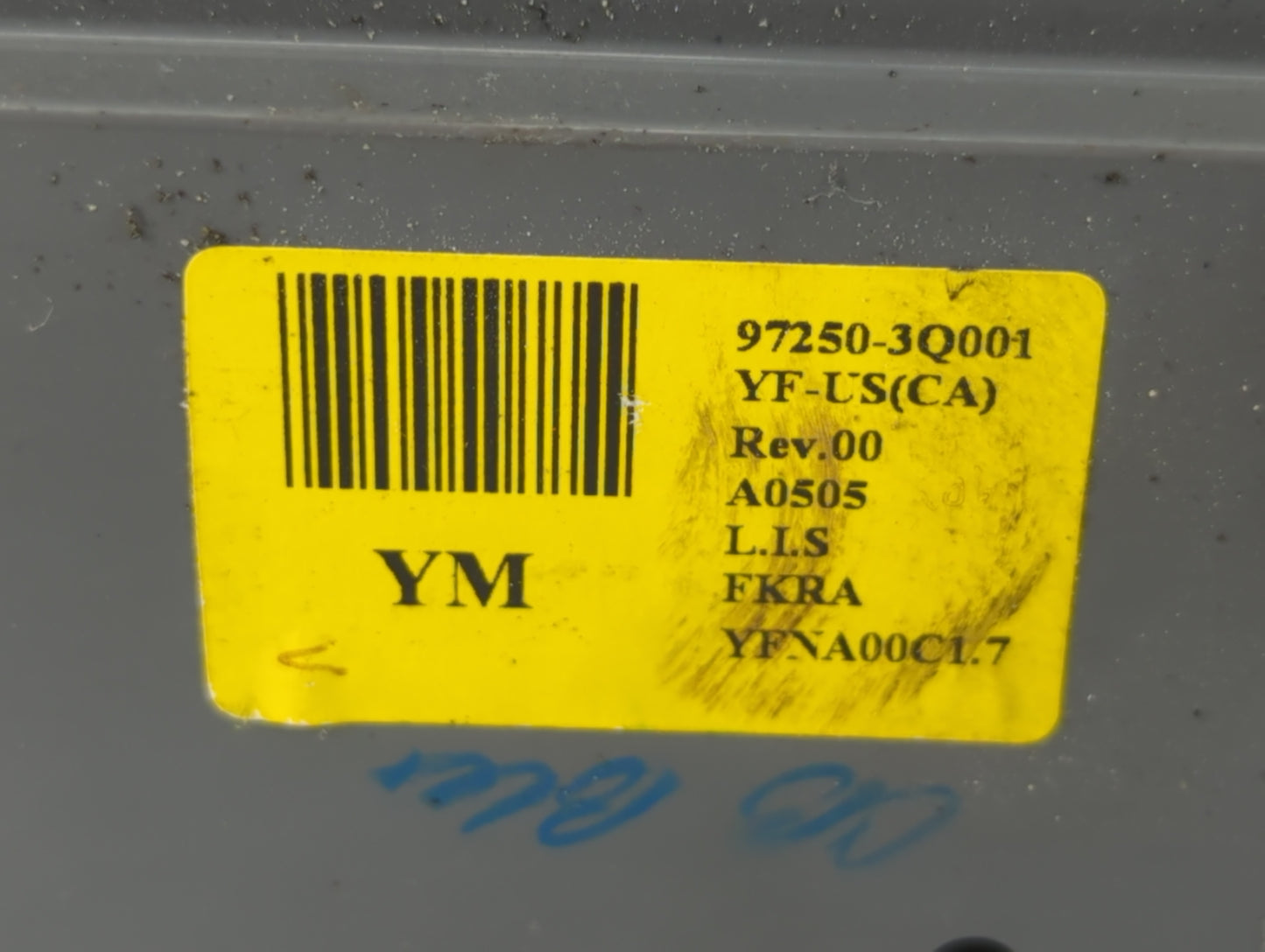 2011 Hyundai Sonata Climate Control Module Temperature AC/Heater Replacement P/N:97250-3Q001 97250-3Q000 Fits OEM Used Auto 
