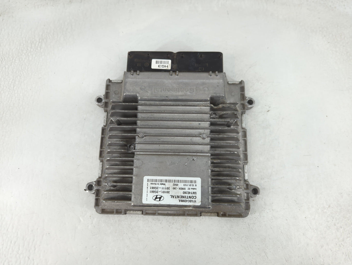 2011 Hyundai Sonata PCM Engine Control Computer ECU ECM PCU OEM P/N:39111-2G661 39101-2G661 Fits OEM Used Auto Parts - Oemus