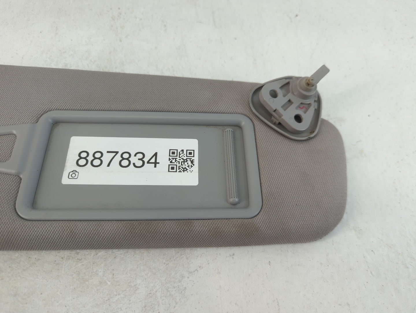 2011 Hyundai Sonata Sun Visor Shade Replacement Passenger Right Mirror Fits OEM Used Auto Parts - Oemusedautoparts1.com