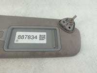 2011 Hyundai Sonata Sun Visor Shade Replacement Passenger Right Mirror Fits OEM Used Auto Parts - Oemusedautoparts1.com