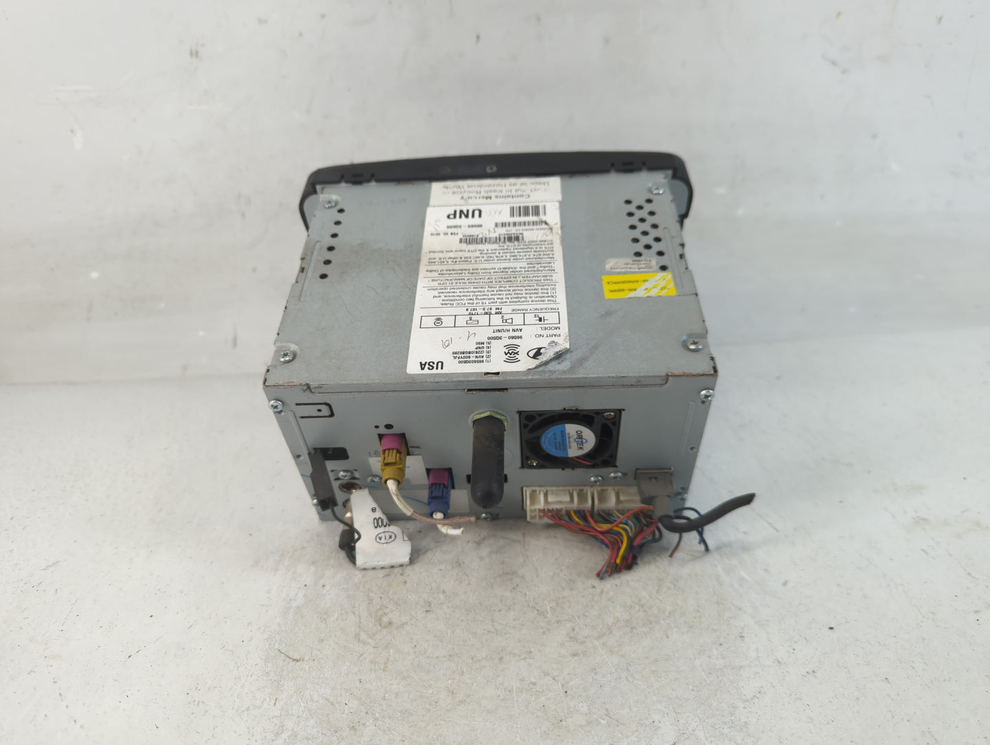 2011 Hyundai Sonata Radio AM FM Cd Player Receiver Replacement P/N:96560-3Q500 Fits OEM Used Auto Parts - Oemusedautoparts1.