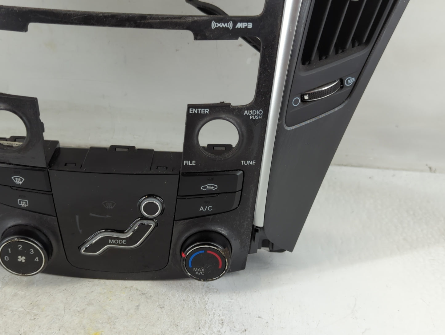 2011 Hyundai Sonata Climate Control Module Temperature AC/Heater Replacement P/N:20100222-1223 94510-3Q000 Fits OEM Used Aut